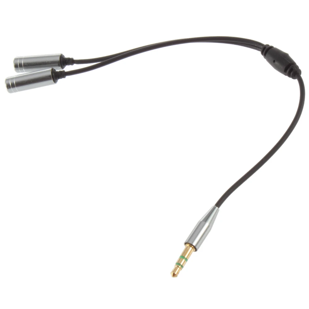 Univerzálne Slúchadlá Slúchadlá Audio Predlžovací Kábel Stereo Y Rozdeľovací Kábel Adaptéra Line Mužov a 2 Ženy Veľkoobchod