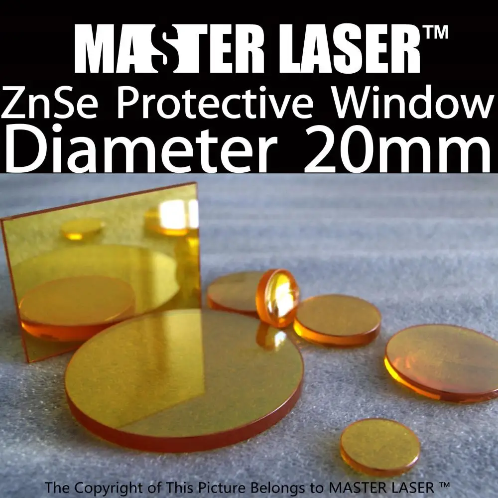 USA Dovezené ZnSe Okno pre CO2 Laserové Rezanie Stroj Focus Lensdia20mm Hrúbka 3 mm Ochranné Okno Šošovky Lasera