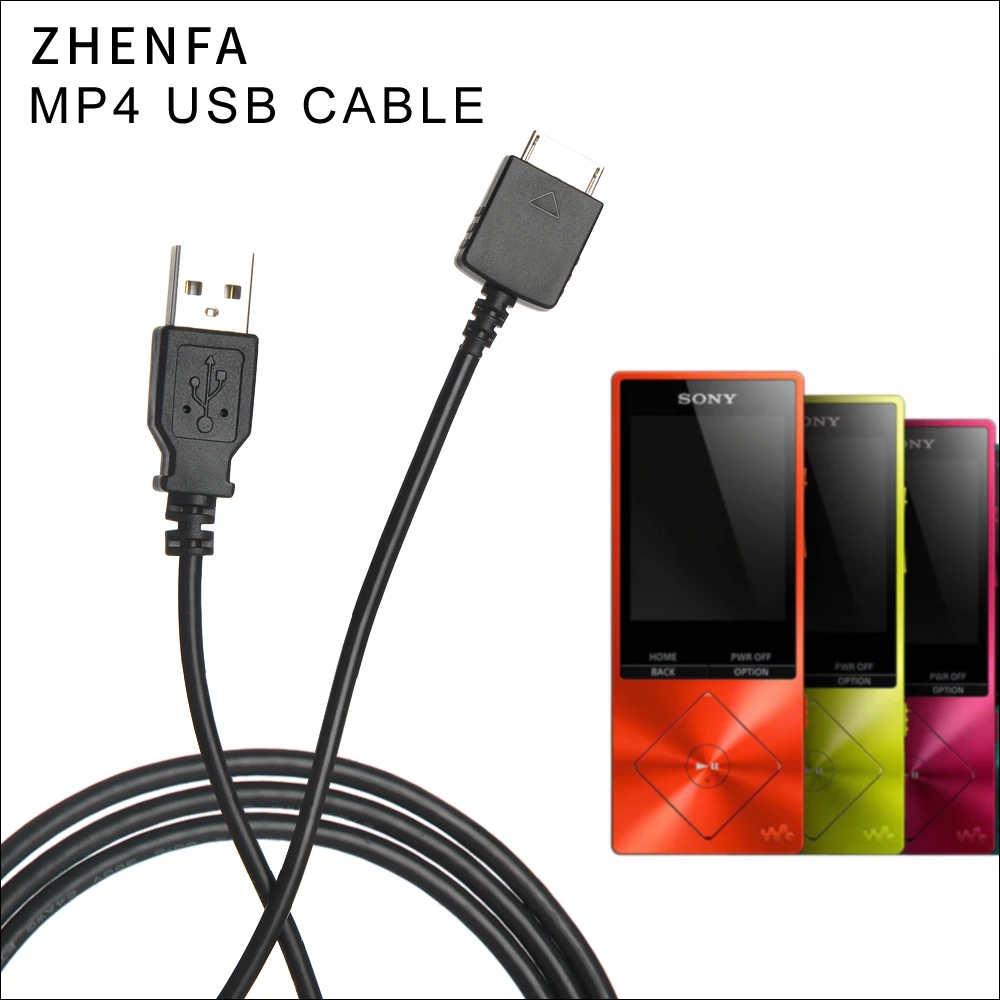 USB Sync Prenos Poplatok Dátový Kábel pre SONY Walkman, MP3, MP4 Prehrávač, NW-A800 NW-A805 NW-A806 NWZ-A726 NW-S755 NWZ-S754 Drôt, Kábel