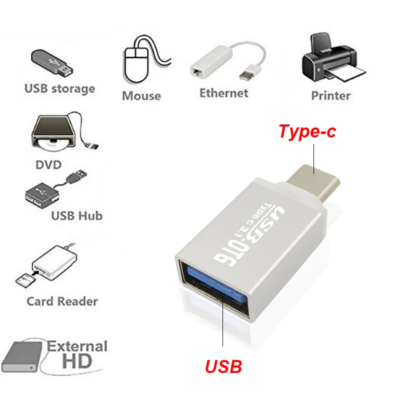 USB tester nástroj konektor pre príslušenstvo Typ-c muž zase USB female konektor micro USB zase USB muž