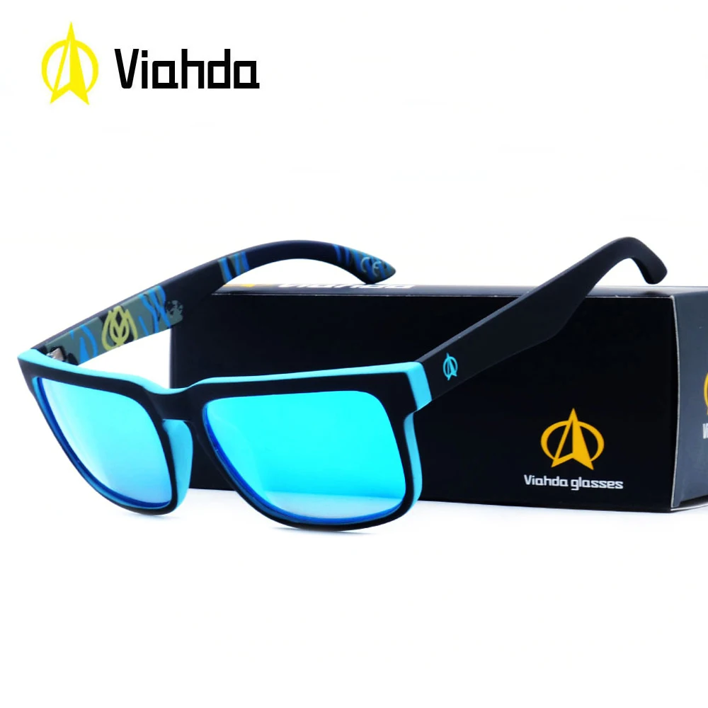 VIAHDA 2018 nové a najlepšie Na Polarizované slnečné Okuliare Okuliare Modely Farebné slnečné Okuliare Značky Dizajnér Slnečné Okuliare S box