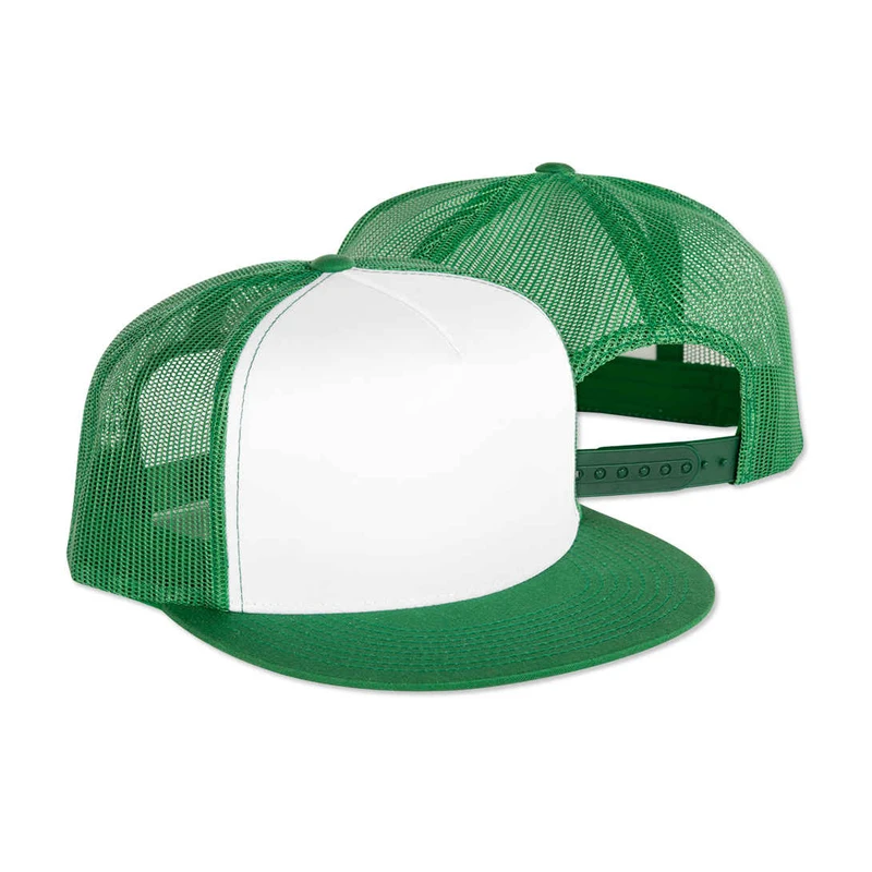 Čína Výrobcu 5 panel trucker spp snapback baseball nylon mesh klobúk Ploché bill zadarmo 3D alebo plochá výšivka loga