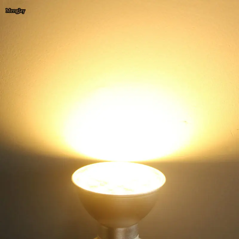 10x Veľká Podpora GU10 8w 29 LED 5050 SMD 640lm Teplá Biela Úspory Energie Pozornosti Bodové Svetlá Domov Osvetlenie Žiarovka 220V