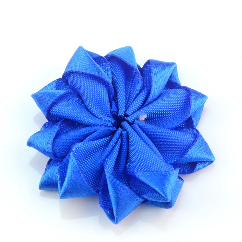150 ks/veľa ,4,5 cm ručne vyrábané mini saténová stuha kvet pre pokrývku hlavy oblečenie príslušenstvo príslušenstvo