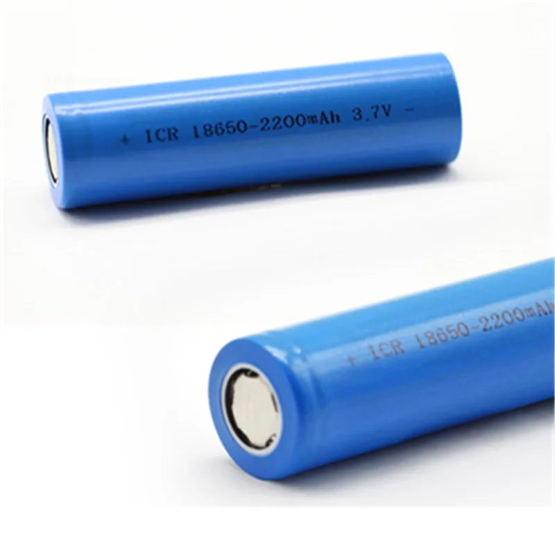 2 ks/veľa Nabíjateľná batéria 18650 batérie 2200 mah, 3,7 V Li-ion Skutočnou kapacitou 2200mah