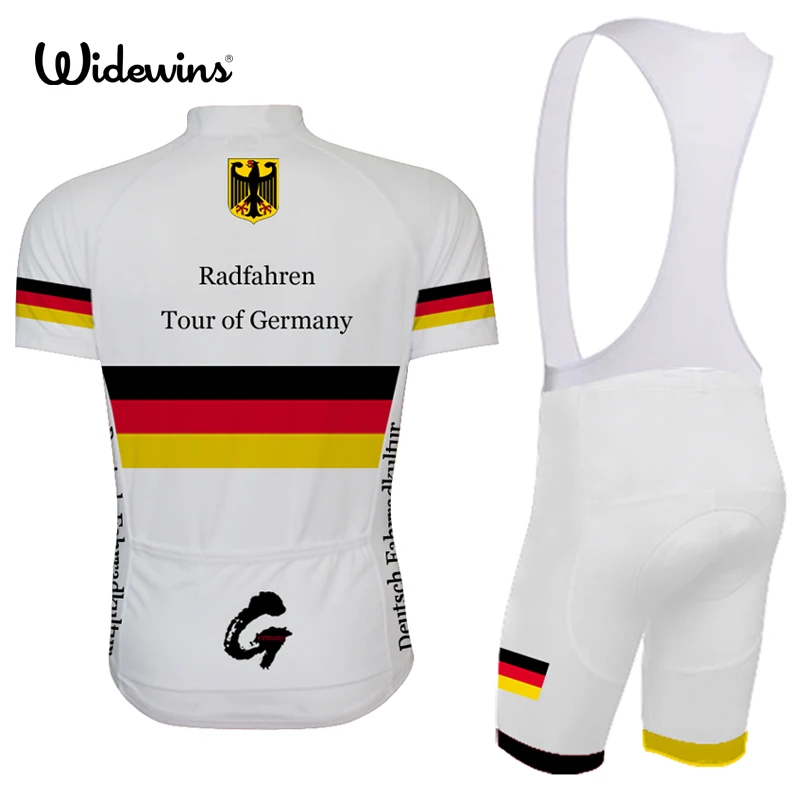 2017 priedušný cyklistický dres-krátke rukávy oblečenie, cyklistické oblečenie Radfahren oblečenie Ropa Ciclismo športové Nemecko 6518