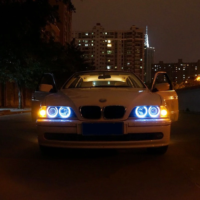 2x Canbus Žiadne chybové LED H8 Angel Eyes Demon eyes svetla žiarovka 12V Na BMW E60 E61 E63 E64 E70 X5 X6 E71 E82 E87 E89 Z4 E90 E91 E92