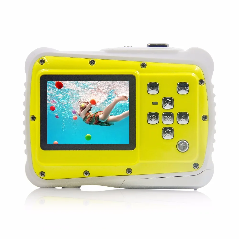 3M Vodotesné bezdrôtový digitálny fotoaparát podvodné Šport Akcia fotoaparát s Full HD 5MP kvalite 1080P Akcia fotoaparát pre deti