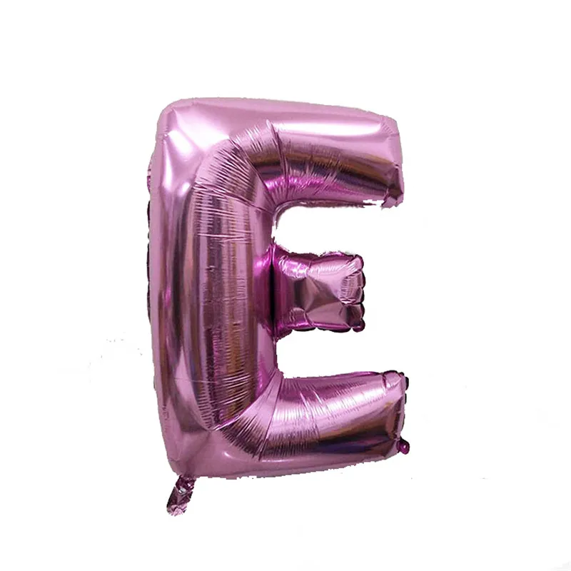 40 palcový Happy Birthday Písmená Balóny, Party Dekorácie, Svadobné Fólie Nafukovacie Názov Balóny Globos Baloes Vzduchu Balón globos