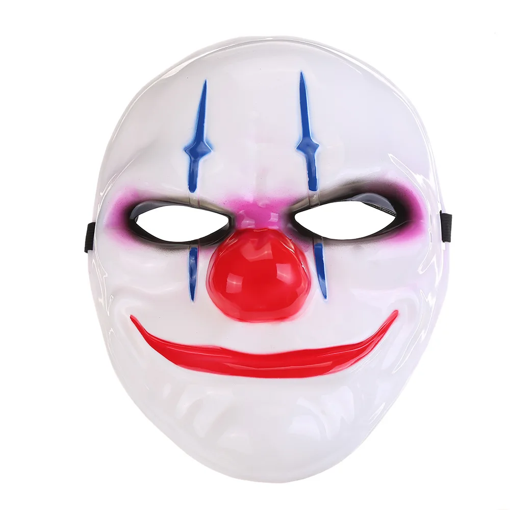 4pcs Halloween Cosplay Payday 2 Maska Dallas/Vlk/Reťaze/Hoxton Horor Pílou Klaun Maškaráda Maska Antifaz Mascara Carnaval