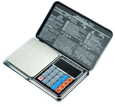 500g x 0.01 g Digital Pocket Rozsahu Precízne Stupnice pre Zlato Jewerly Načítať Mince Elektronické Rovnováhu