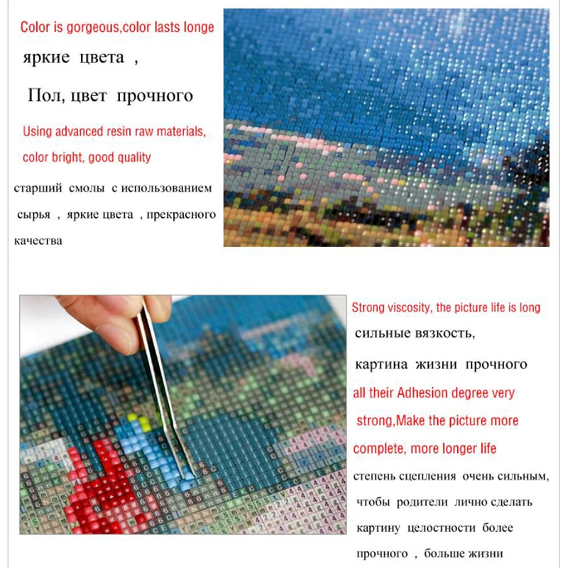 5DDiamond Výšivky DIY Vyšívanie Diamond Maľovanie Cross Stitch 3D Kamienkami Diamond Mozaiky ruskej ľudovej Vianočné Ikony