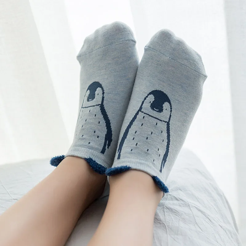 6 Párov Krásne Módne Cartoon Totoro Bavlnené Ponožky Pre Ženy, Tvorivé Roztomilý Dievča, Žena Leto Jar Papuče Dámy Členok Meias