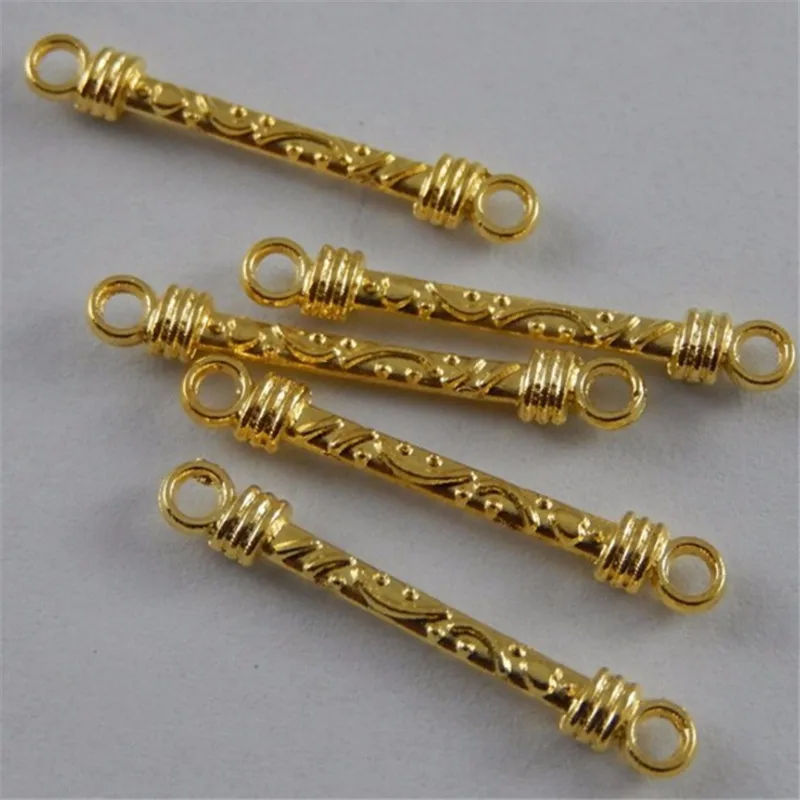 (60Pieces) Veľkoobchodný predaj Zlata Zliatiny Náramok Konektor Pre Šperky Robiť Kreatívne Náhrdelník Prívesok Charms Ručné Remeslá AU38126