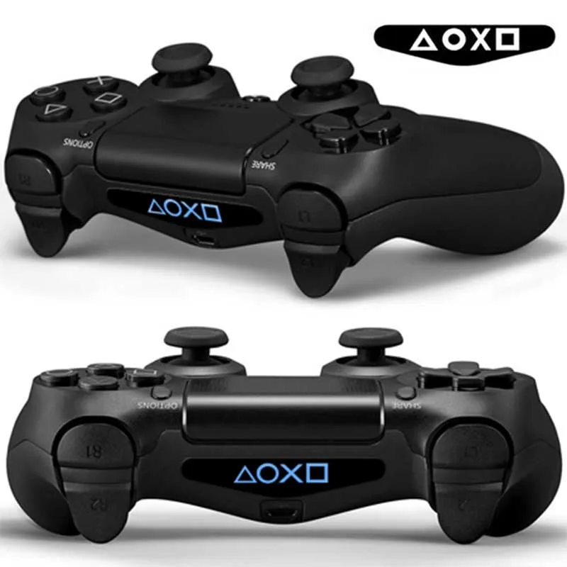AOXO 2 KS Hra Svetla Bar Vinyl Led Nálepky Odtlačkový Pre Sony Playstation 4 Dualshock 4 PS4 Radič Lightbar Ochrany Nálepky