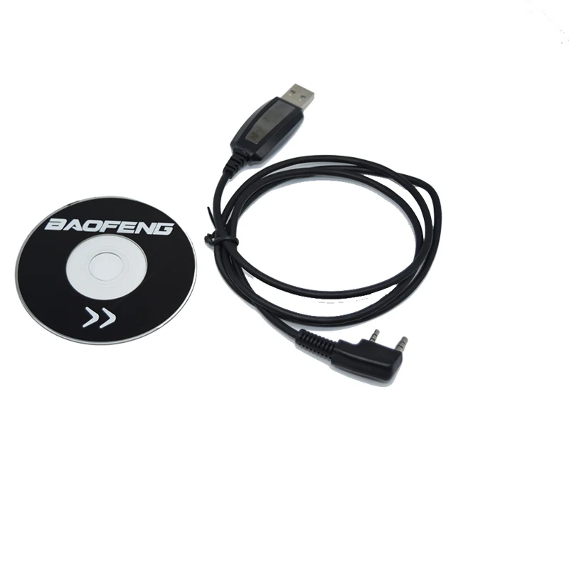 Baofeng Programovanie USB Kábel pre Baofeng obojsmerné Rádiové UV-5R, BF-888S,BF-F8+ S CD