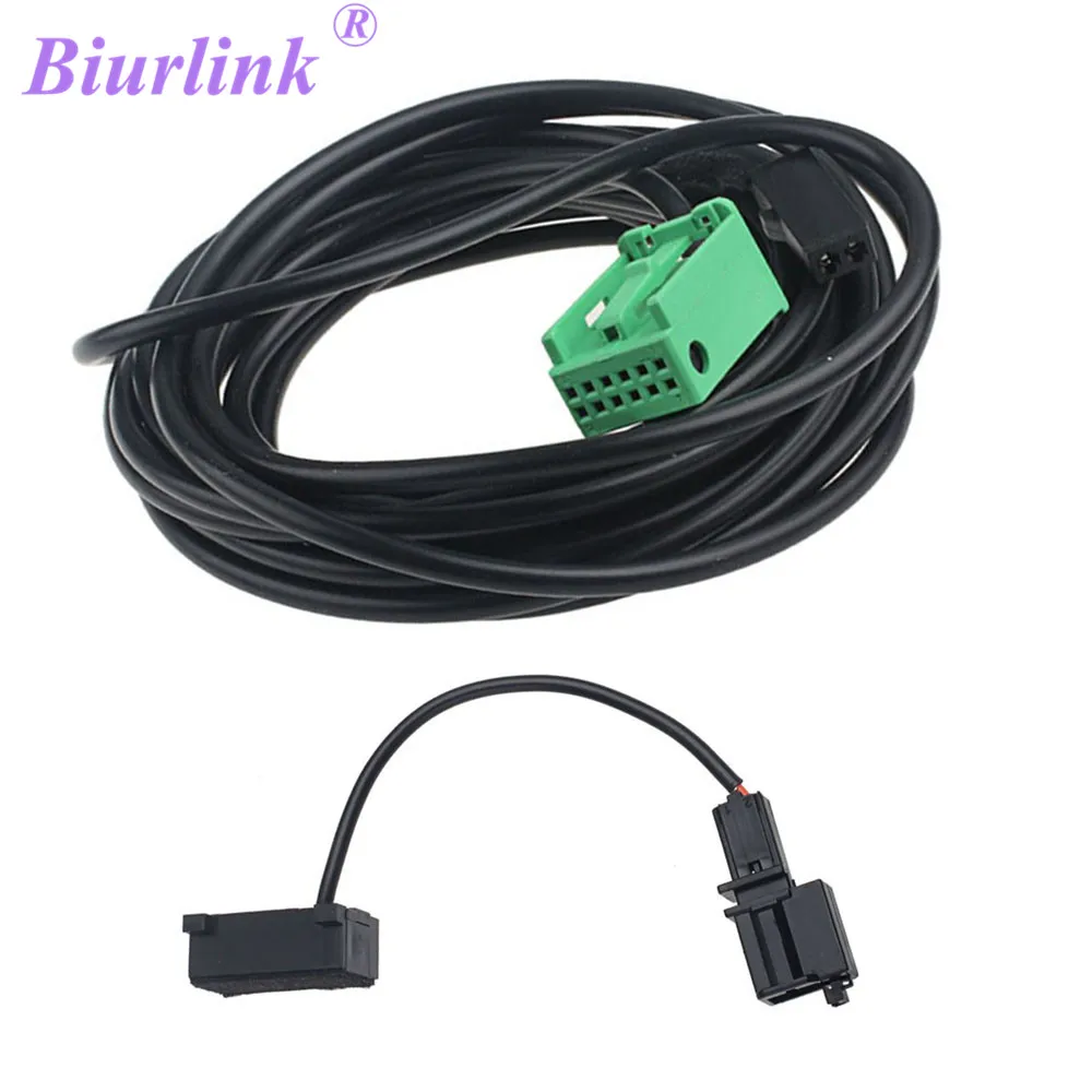 Biurlink RNS315 Navigácia, Bluetooth, Drôt, Kábel Mikrofónu na Audi A4 A6, Q5 Q7 pre VW Passat Magotan