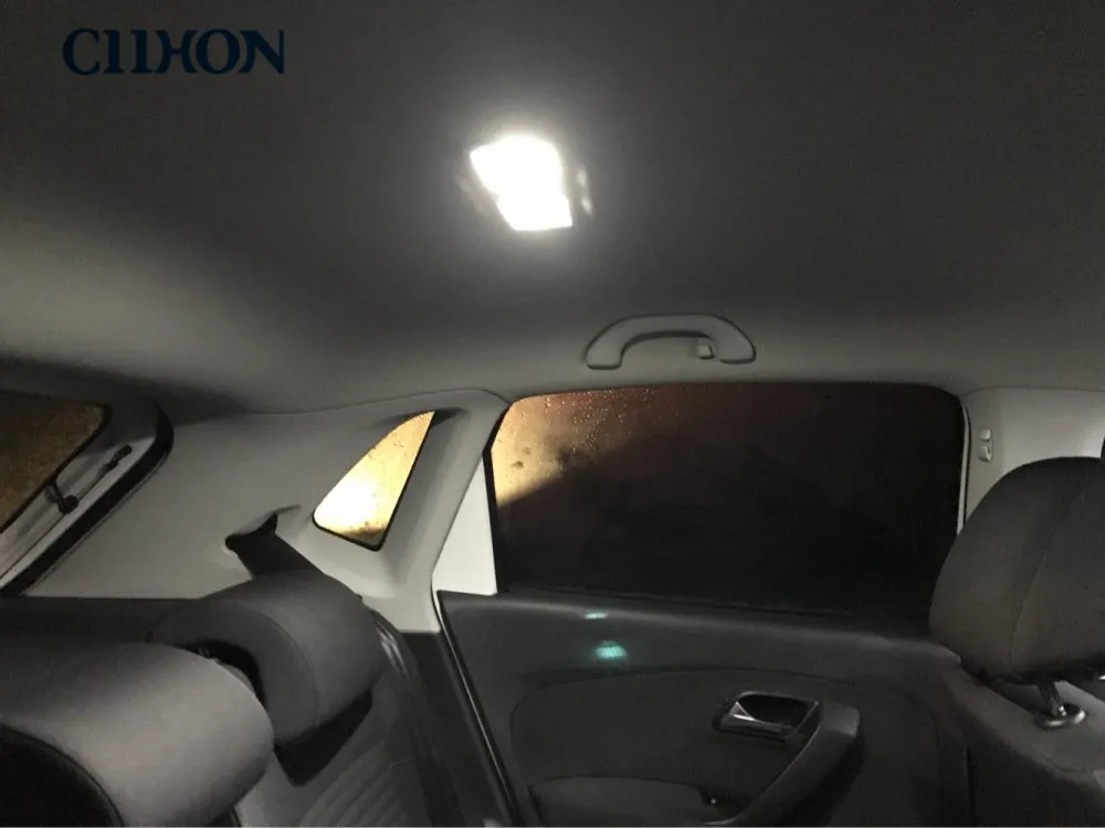 Ciihon 16pcs Auto LED Svetlá pre VW T5 Multivan,Biele Auto Interiérové Žiarovky pre Volkswagen T5 Multivan Highline Dome Svetlá