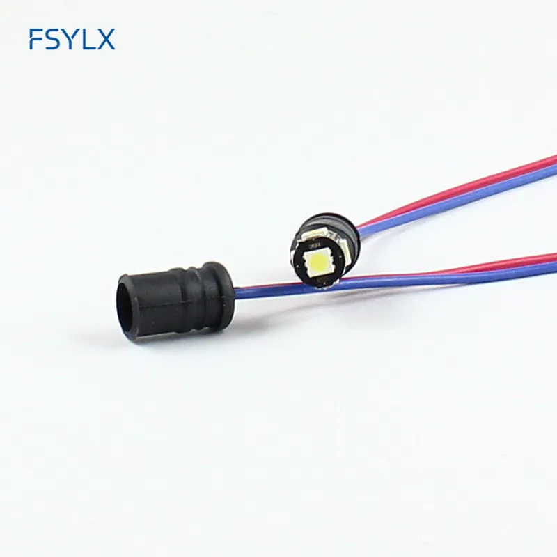 FSYLX LED pätica T10 T10 žiarovka držiteľ konektor pätice žiarovky držiak pre W5W T10 T15 Auto LED W5W 501 T10 LED pätica adaptér držiteľov