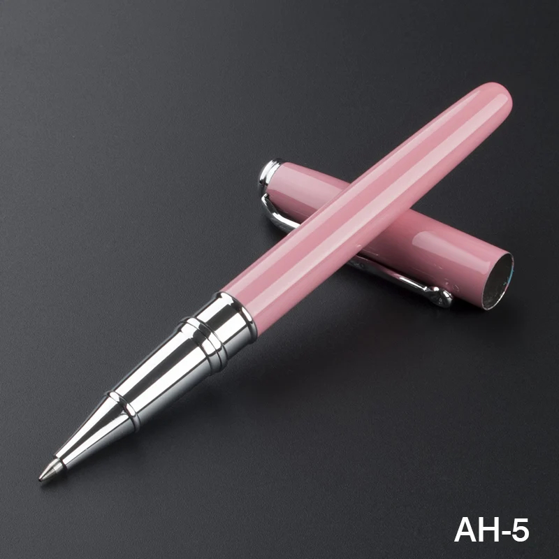 Full Metal Business roller guličkové Pero 0,5 mm Stredná náplň Black pink /káva/biela office roller guličkové Pero, firemné tlačoviny