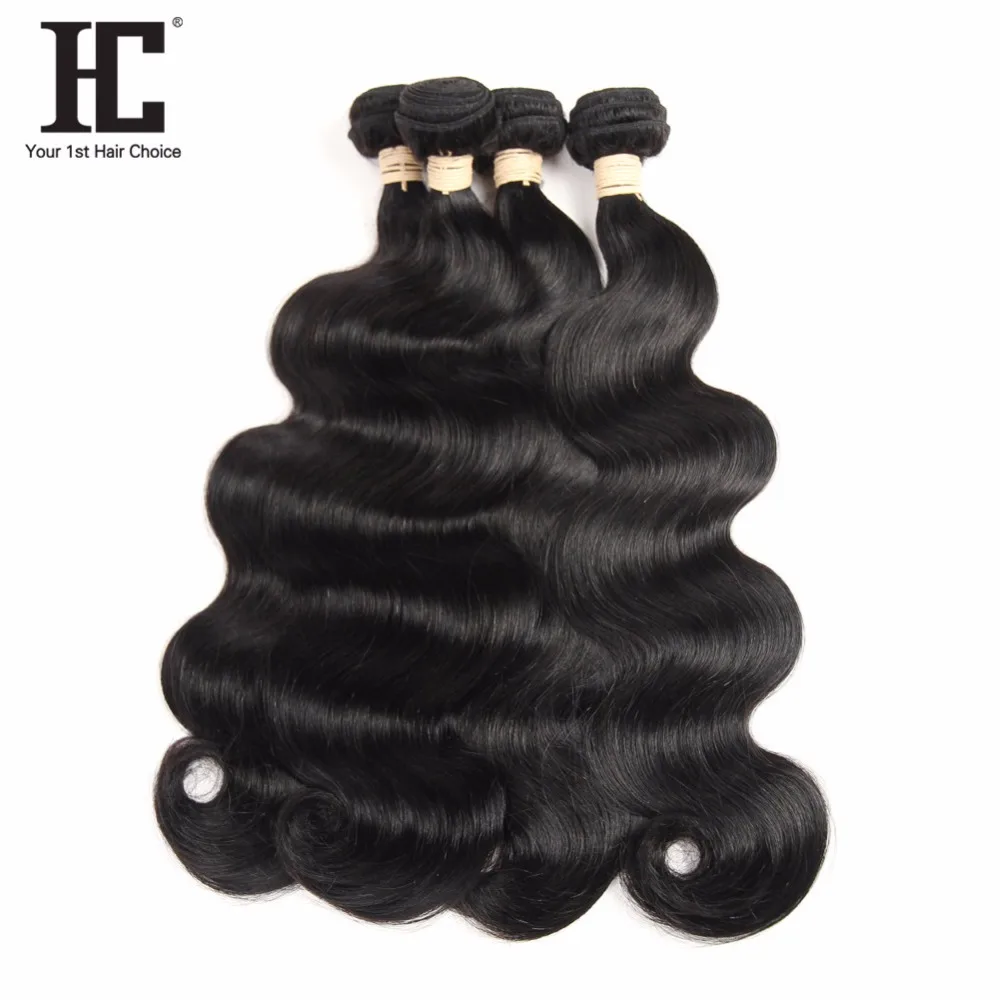 HC Peruánskej Telo Vlna, Vlasy Weaves 4 Zväzky Obchodov, 8-28 inch Ľudské Vlasy Zväzky Prirodzené Farby Nonremy predlžovanie Vlasov Môže Farbiť
