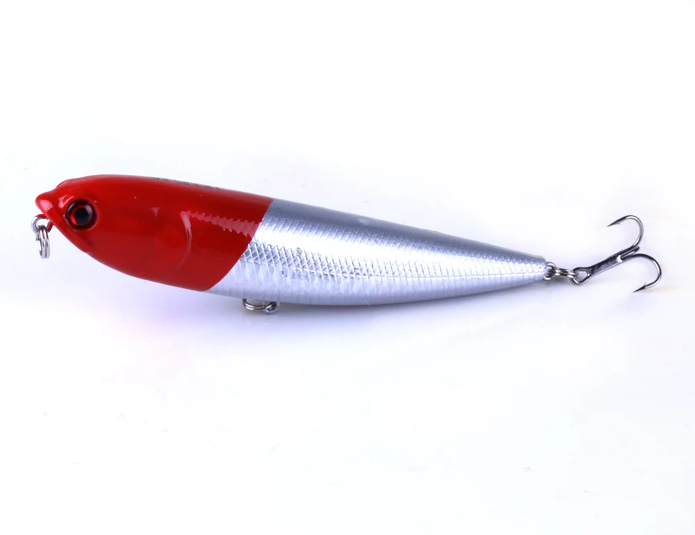 HENGJIA vynikajúce rybárske nástrahy 11 cm 20 g topwater profesionálna ceruzka na pevnom návnad isca umelé crankbait pesca rybárske náčinie