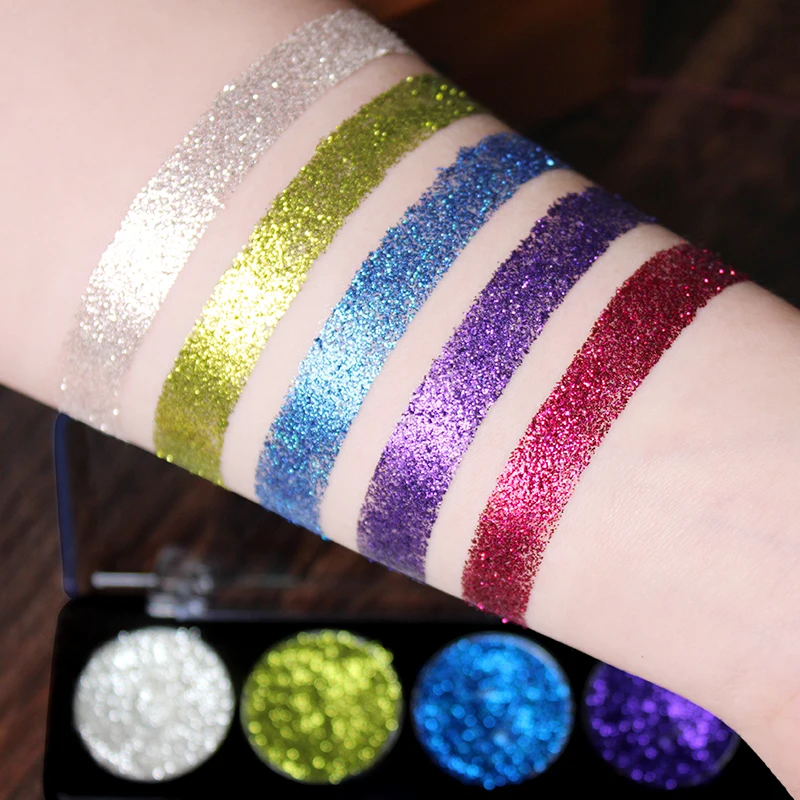 IMAGIC Lesk Očné tiene Svetlé Rainbow Pearl granule Glitters Diamond EyeShadows Kozmetické tvoria Dúhu Eyeshadows