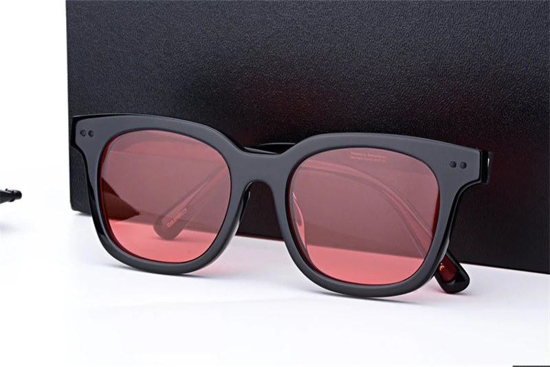Kórea Retro slnečné Okuliare Značky Dizajnér Jemné Námestie slnečné Okuliare Mužov Letné Štýl Farebné šošovky, Slnečné Okuliare gafas Oculos De Sol