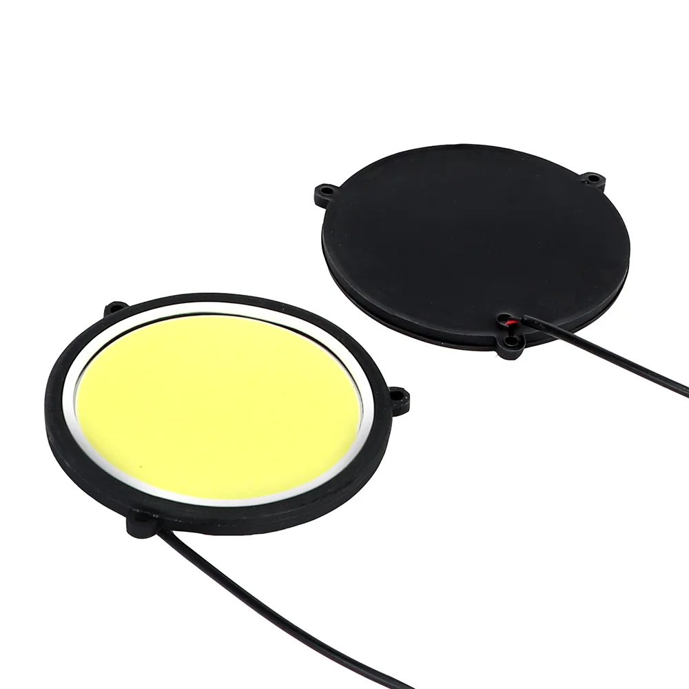 LEEPEE 2 ks Denných prevádzkových Svetlo Flexibilný DRL Auto Kolo Tvarované COB LED Svetlá do Hmly Lampa Auto Jazdy Lampy Auto Styling