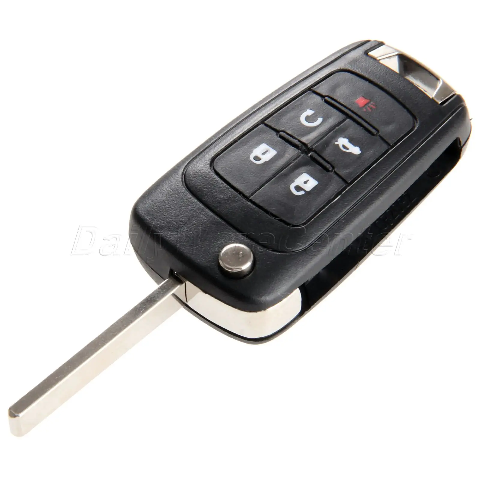 Mgoodoo Flip Skladacie Diaľkové Tlačidlo Púzdro 5 Tlačidiel Pre Buick Lakros Regal Verano Auto Alarm Kľúč Náhradný Keyless Fob Kryt
