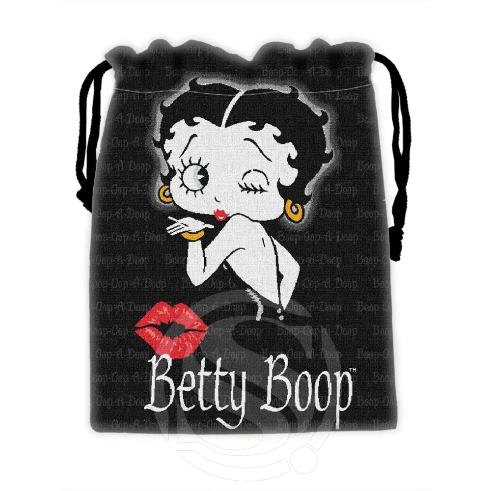 Najlepšie Betty Boop Šnúrkou Tašky Vlastné Skladovanie Vytlačené Prijímať Taška Kompresie Typ Tašky Veľkosť 18X22cm Skladovanie Tašky