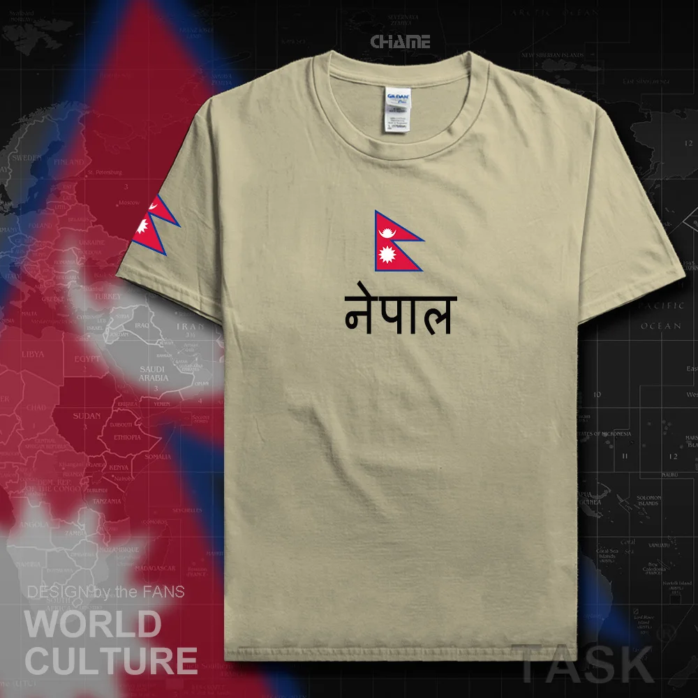 Nepál NPL mens t košele módne 2017 jersey národ tímu bavlna tričko oblečenie tees krajine, športové vlajky Nepálsky Nepálska