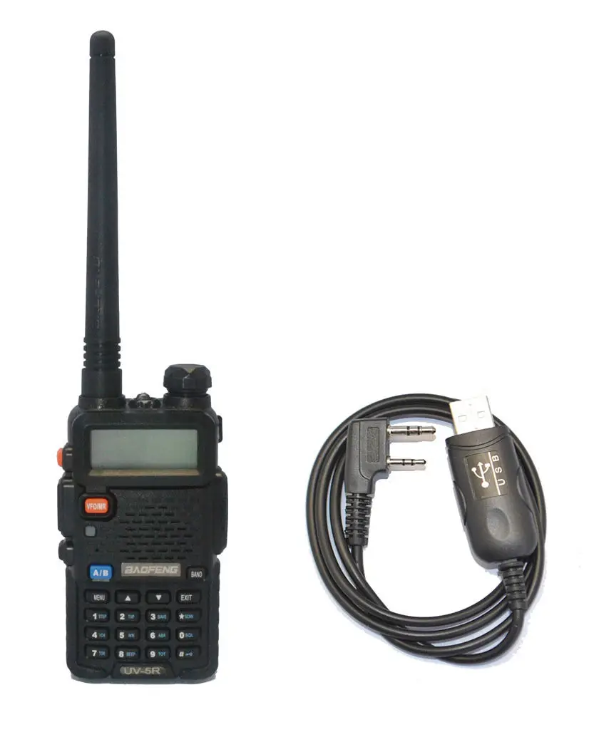 NOVÉ BAOFENG UV-5R UU 136-174/400-520MHz obojsmerné Vysielačky+Značky Program kábel+CD+moskva zásob