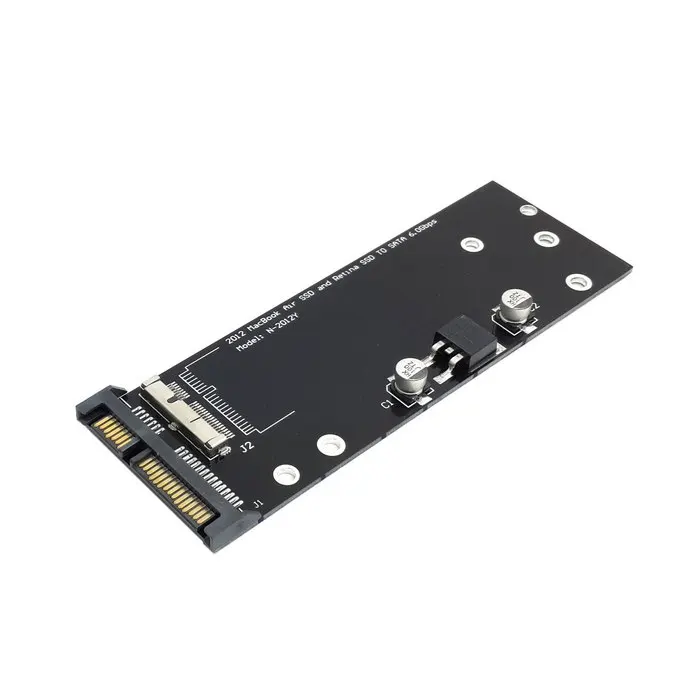 PCBA 17+7pin SSD HDD SATA 22Pin Pevného Disku Kazetové Jednotky pre Macbook Air Pro MD223 MD224 MD231 MD232 SSD