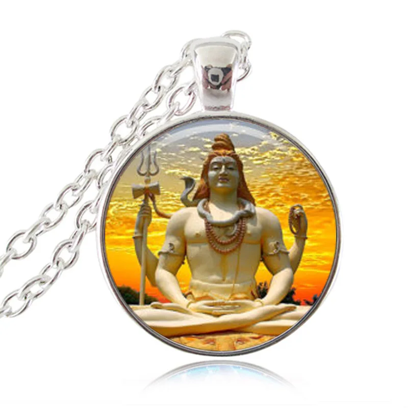 Pána Šivu, Náhrdelník Hinduistický Boh, Budha Náhrdelník Ručné Budhistické Šperky Kúzlo Náboženské Prívesok Hinduizmus Náhrdelník Šperky HZ1