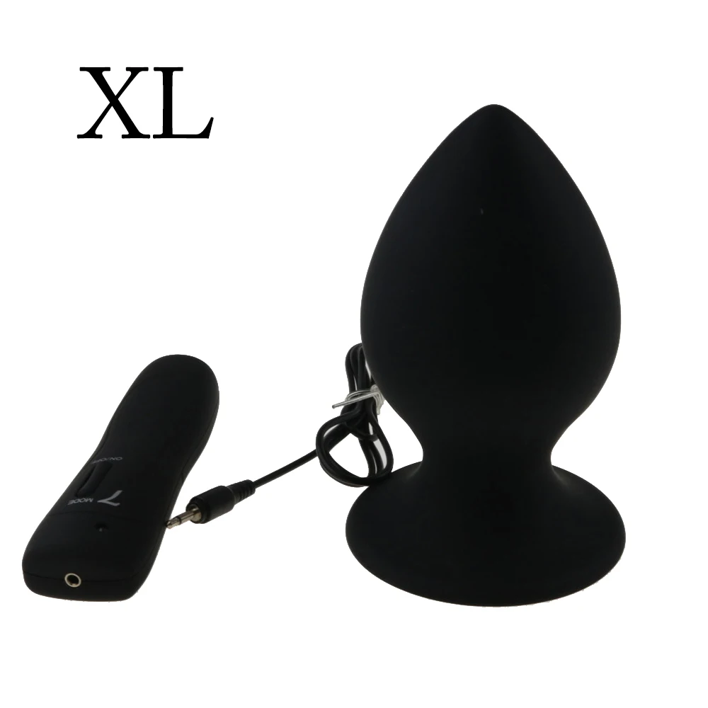 Super Veľké Veľkosť 7 Režim Vibračný Silikónový Zadok Plug Veľký Análny Vibrátor Obrovský Análny Plug Unisex Erotické Hračky, Sex Produkty