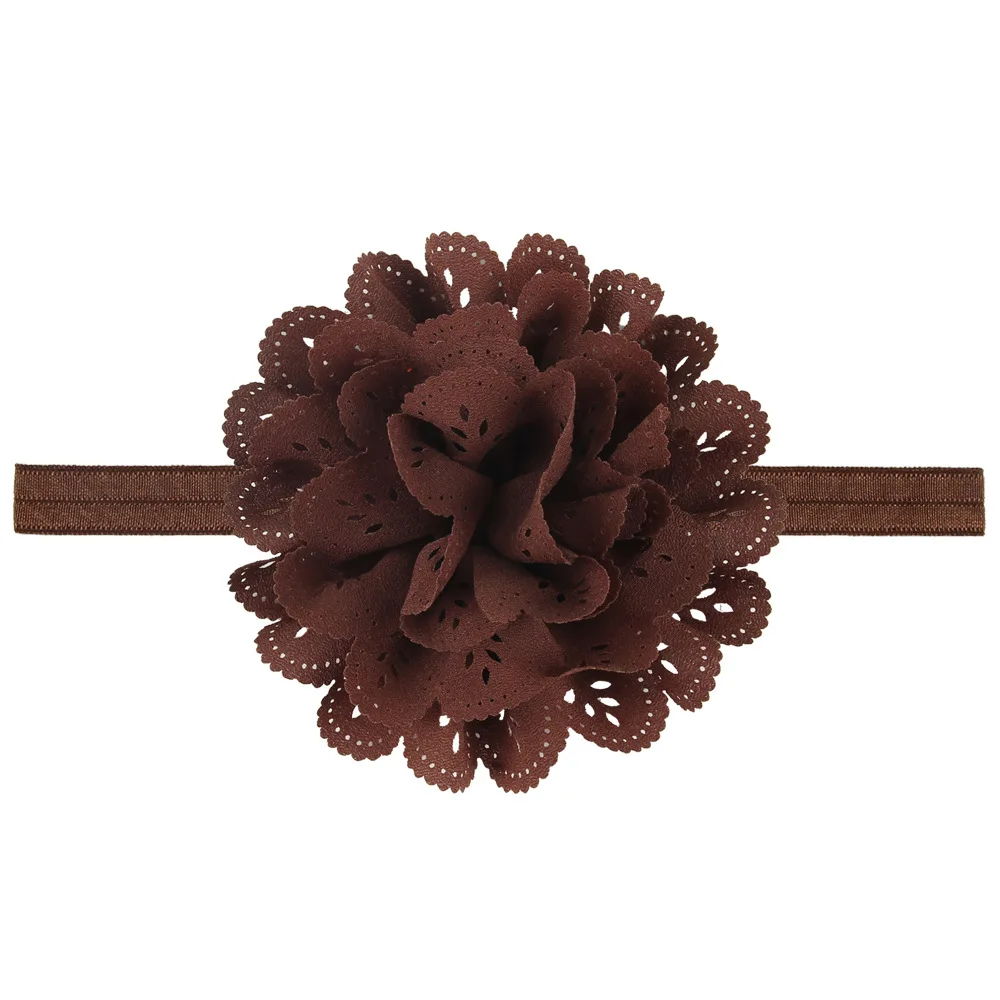 Textílie Zámok Čipky Kvet s Elastické NEPRIATEĽ hlavový most Baby Girl Kvet Čelenky Pre Detské Vlasy Príslušenstvo pokrývku hlavy 20pcs Za Veľa