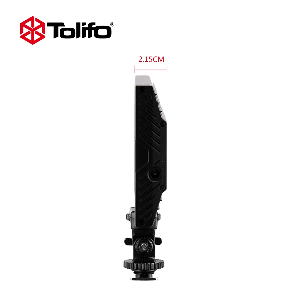 Tolifo Pt-30B 30 Ws Bicolor LED Video Svetlo Panel s napájacím Adaptérom a Rukoväť Namontované pre Kamery a DSLR alebo Videokamera