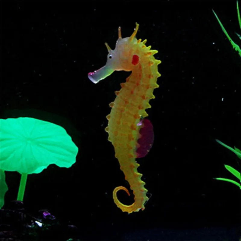 Umelé Akvárium Sea Horse Hippocampus Ornament akvárium Medúzy Dekor Nové 1pcs