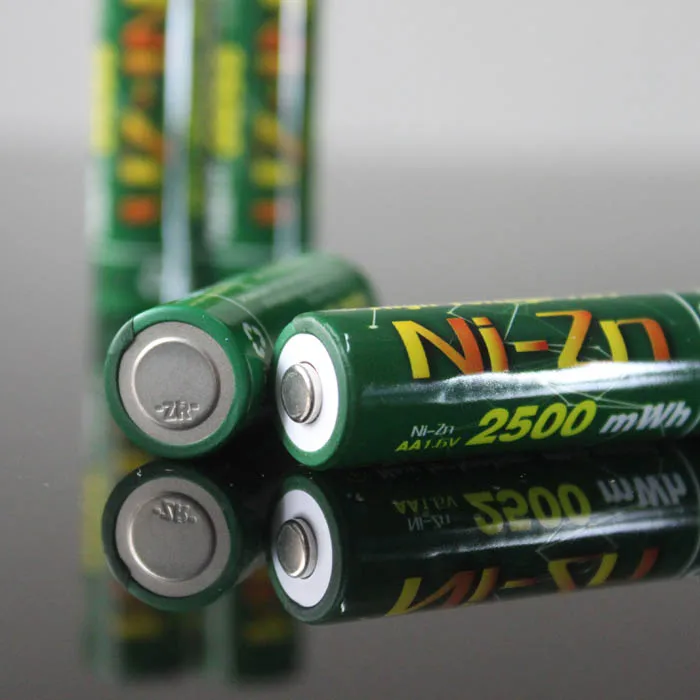 Vysoká kvalita 8Pcs 2500MWH NiZn 1,6 V AA Nabíjateľné Batérie batérie + 8 portov Ni-Zn NiMH AA AAA batérie inteligentné Nabíjačky