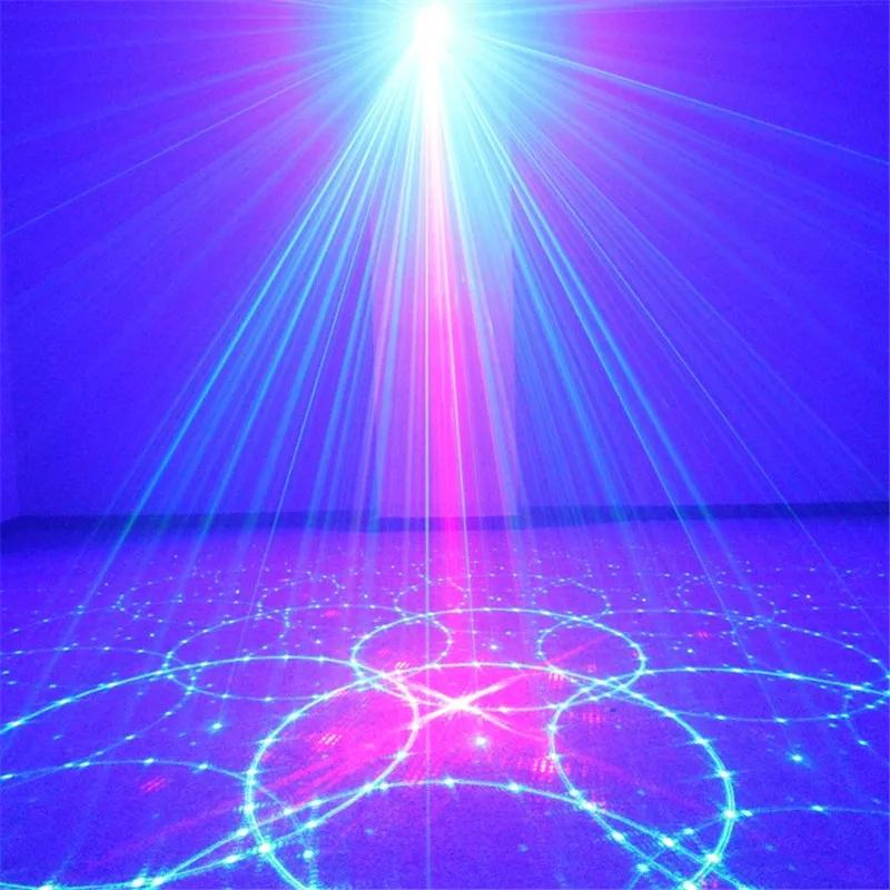 ZjRight LED svetlá 24 vzory, IR Diaľkové ovládanie RG Mix modrého lasera fáze ľahké ovládanie Hudby domov gala strany Vianoce ktv bar disco osvetlenie