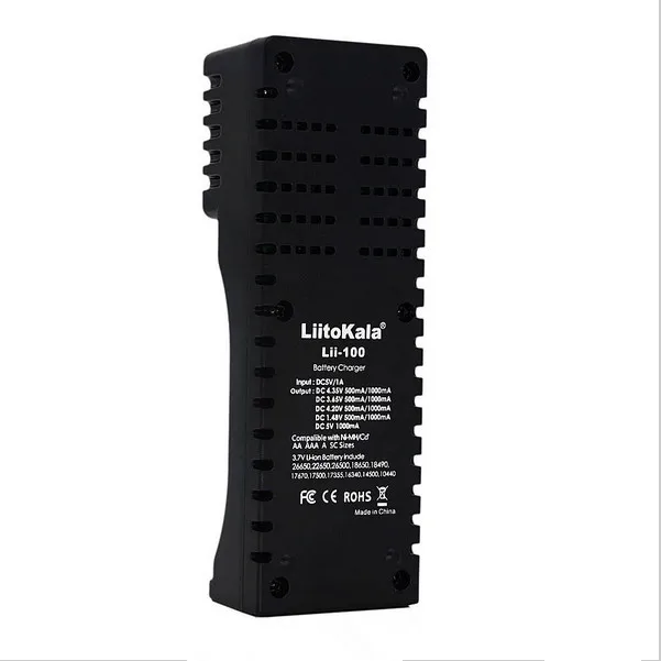 10PCS LiitoKala Lii-100B 18650 Batérie, Nabíjačky Pre 26650 16340 CR123 LiFePO4 1.2 V, Ni-MH, Ni-Cd Rechareable Batérie (nie 5V výstupný)