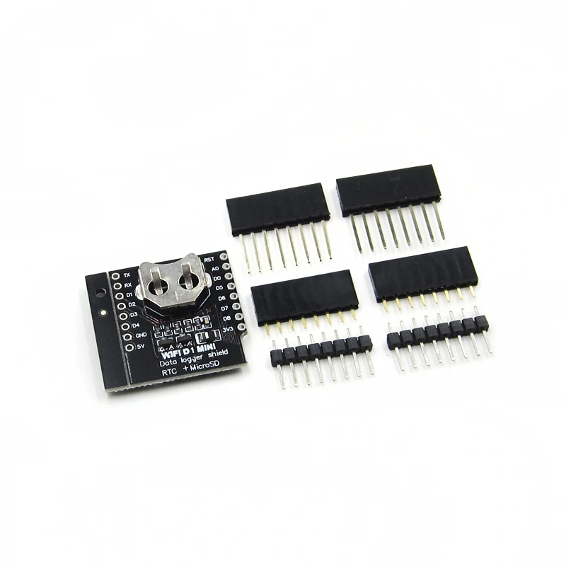 5 Ks Na WeMos Údajov Denníka Logger Štít Micro SD WIFI D1 Mini Dosku +RTC DS1307 Hodiny Pre Arduino