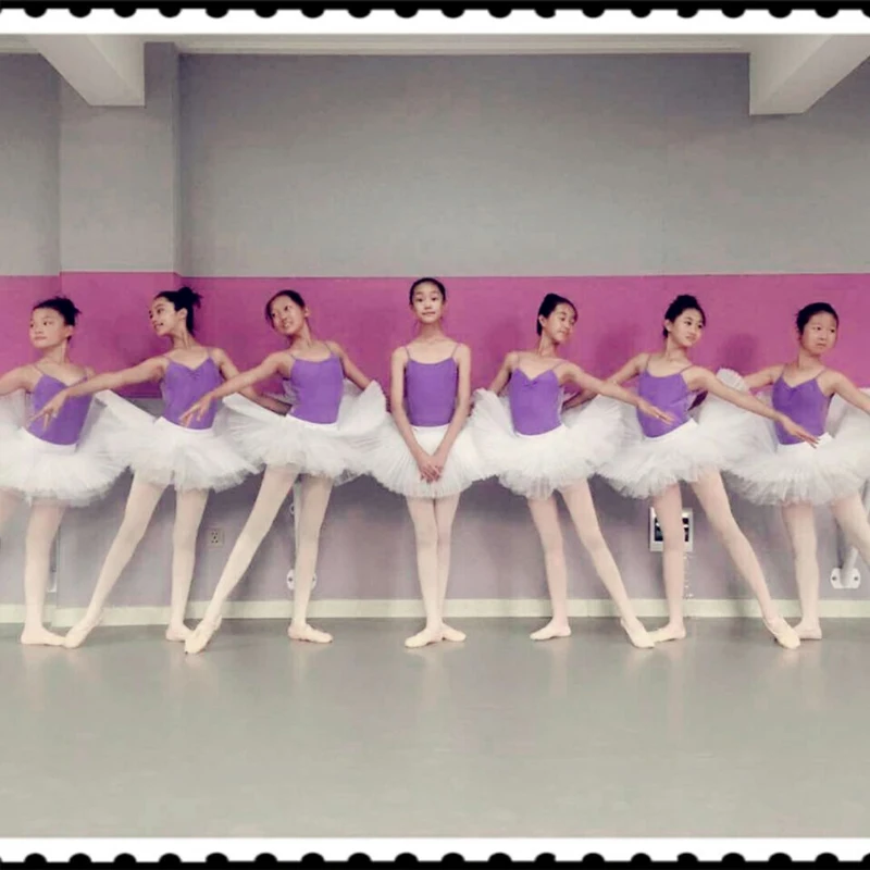 Doprava zadarmo 2017 Nové Profesionálne Balet Tutu Sukne Dospelých Klasického Baletu Kostým Tutu Tanečné Šaty 9 farba