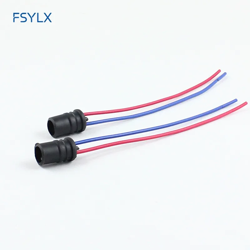 FSYLX LED pätica T10 T10 žiarovka držiteľ konektor pätice žiarovky držiak pre W5W T10 T15 Auto LED W5W 501 T10 LED pätica adaptér držiteľov