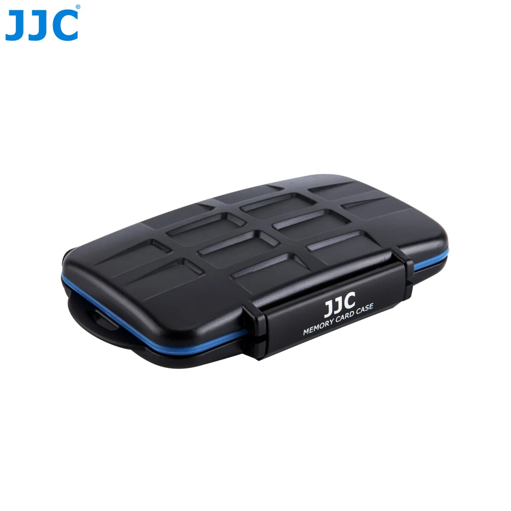 JJC Odolný voči Vode Fotoaparátu Pamäťovú Kartu Prípade 1 JN, 2 SD, 3 XQD, 2 TF Karty, Kompaktný Tvrdý Úložný Box