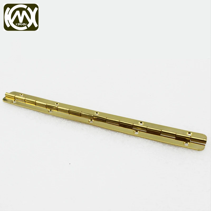 KIMXIN Hardvéru factory Predaj šperkov box závesy 190 dlho Vybavené so závitovým Rovinou závesov sú zlato a striebro W-088