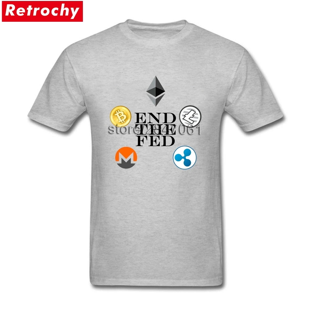 Letné T-Shirt Mužov Bitcoin Zvlnenie Ethereum Litecoin Monero Cryptocurrency Krátky Rukáv O-krku Bavlnené Tričko Homme Ázijské Veľkosť