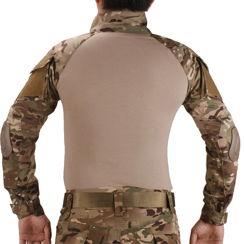 Lov Kamufláž BDU Multicam Combat uniform tričko splnené Broek sk Koleno&KneePads militaire cosplay jednotné ghilliekostuum jacht