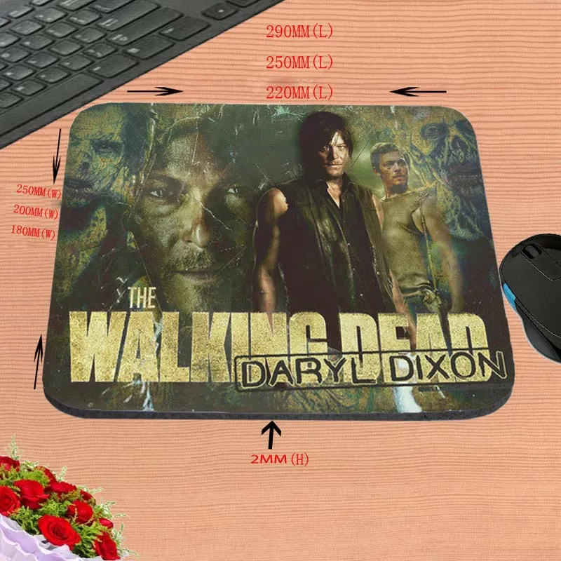 Mairuige Walking Dead Sezóna 2 Nový Príchod v Pohode Hra Vlastný Dizajn Obdĺžnik Herné Počítačová Myš podložky Prispôsobenú Podporu